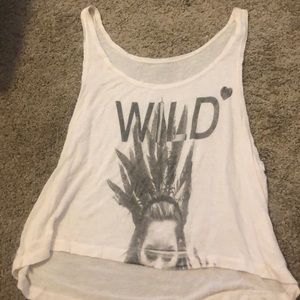 Crop top tank top